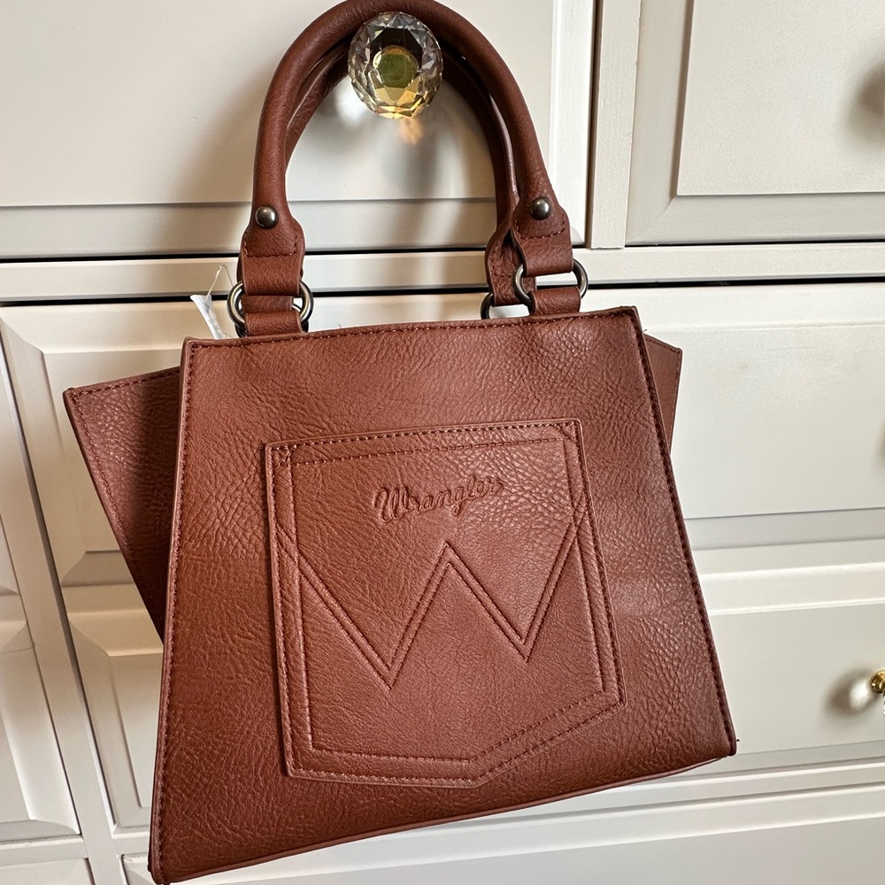 Wrangler Brown Bandana Print Women's Bag - Picture 5 of 8